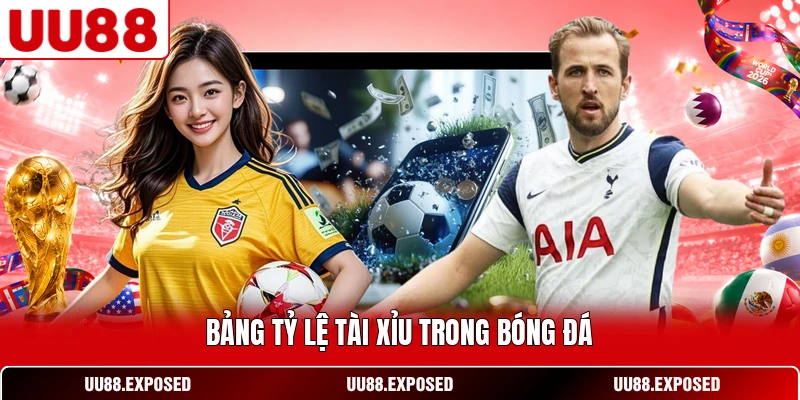 Bảng tỷ lệ tài xỉu trong bóng đá