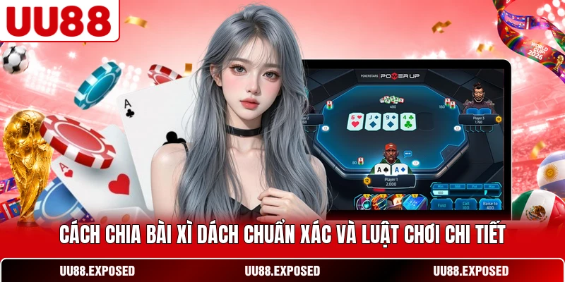 Cách chia bài Xì Dách chuẩn xác và luật chơi chi tiết