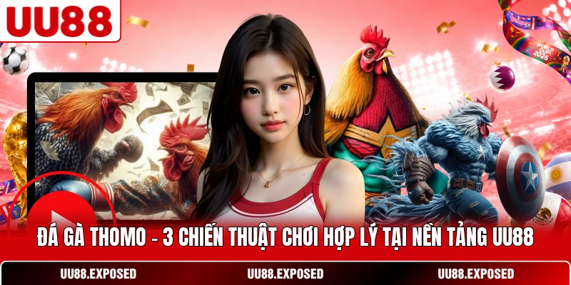 Đá gà Thomo - 3 chiến thuật chơi hợp lý tại nền tảng UU88