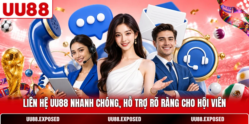 Liên hệ UU88 nhanh chóng hỗ trợ rõ ràng cho hội viên
