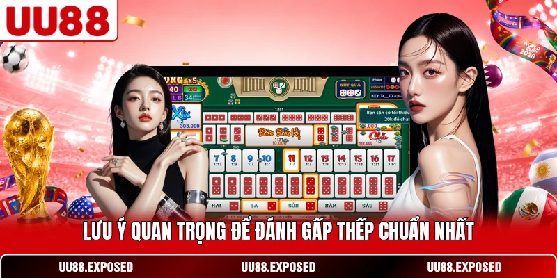 Lưu ý quan trọng khi áp dụng gấp thếp