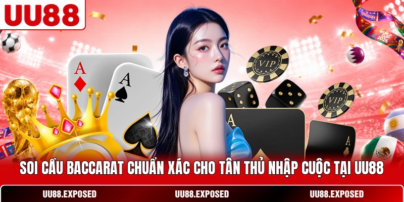 Soi cầu Baccarat chuẩn xác cho tân thủ nhập cuộc tại UU88