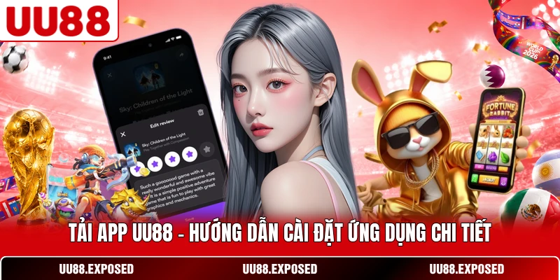 Tải app UU88 hướng dẫn cài đặt ứng dụng chi tiết