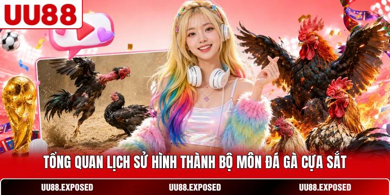Tổng quan lịch sử hình thành bộ môn đá gà cựa sắt