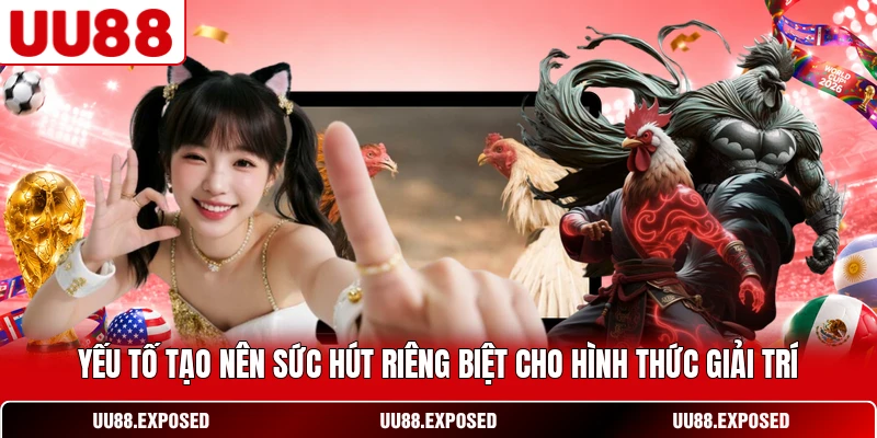 Yếu tố tạo nên sức hút riêng biệt của đá gà Thomo